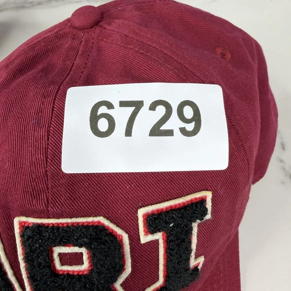 Arizona Cardinals Hat Cap Strap Back Womens One Size Red Football 47 Clean Up